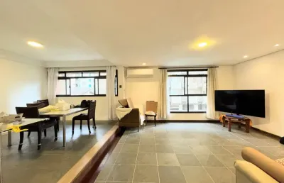 Apartamento de 3 dormitórios 150m² frente mar na aparecida