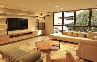 Apartamento de 185m² 3 dormitórios mobiliado no boqueirão