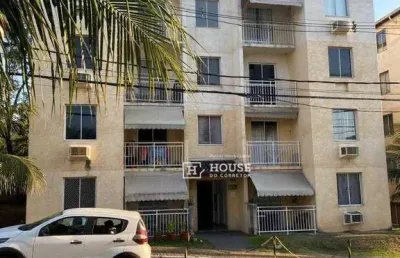 Apartamento com 2 dormitórios à venda, 44 m² por r$ 135.000,00 - campo grande - rio de janeiro/rj