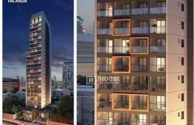 Studio com 1 dormitório à venda, 29 m² por r$ 810.000,00 - vila pompeia - são paulo/sp