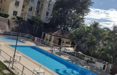Apartamento com 2 dormitórios à venda, 52 m² por r$ 160.000,00 - campo grande - rio de janeiro/rj