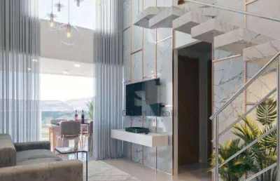 Cobertura com 3 dormitórios à venda, 101 m² por r$ 2.165.579,52 - praia de itaparica - vila velha/es
