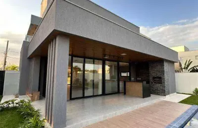 Casa em condomínio fechado com 4 quartos à venda no Alphaville Jacuhy, Serra 