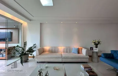 Apartamento com 4 dormitórios à venda, 218 m² por r$ 4.000.000,00 - barro vermelho - vitória/es