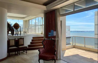 Cobertura com 4 dormitórios à venda, 264 m² por r$ 4.000.000,00 - mata da praia - vitória/es