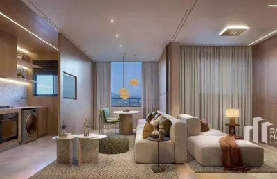 Lançamento de 2 quartos com terraço ma enseada do suá