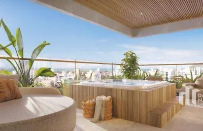 240,80m², 4 suítes, apartamento garden na praia do canto