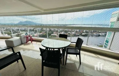 Apartamento com 4 dormitórios para alugar, 216 m² por r$ 13.791,86/mês - barro vermelho - vitória/es
