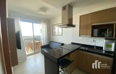 Apartamento com 1 dormitório para alugar, 35 m² por r$ 3.595,00/mês - jardim camburi - vitória/es