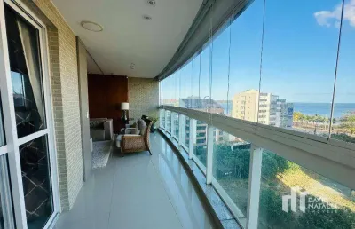 Apartamento de 156m² com vista para o mar em jardim camburi