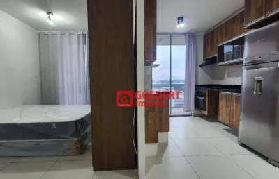 Studio com 1 dormitório para alugar, 38 m² por r$ 2.503,04/mês - vila augusta - guarulhos/sp