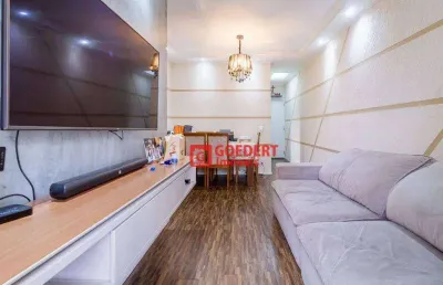 Apartamento condomínio vale verde - edifício bahia com 3 dormitórios à venda, 75 m² - jardim testae - guarulhos/sp