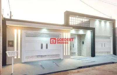 Casa com piscina e 3 suítes 'porteira fechada' à venda, 174 m² por r$ 750.000 - zona rural - aparecida do taboado/ms