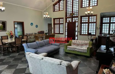 Casa com 8 dormitórios à venda, 684 m² por r$ 5.712.000,00 - praia da boracéia - são sebastião/sp