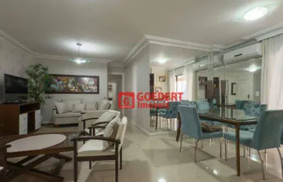 Apartamento edifício butterfly com 3 dormitórios para alugar, 118 m² por r$ 7.475/mês - centro - balneário camboriú/sc