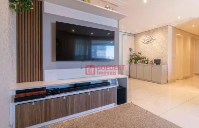 Apartamento condomínio residencial supremo com 4 dormitórios para alugar, 108 m² por r$ 6.573/mês - vila augusta - guarulhos/sp