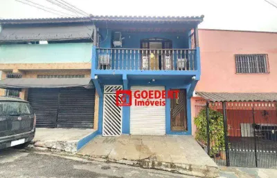 Casa com 2 dormitórios para alugar, 100 m² por r$ 1.800/mês - parque uirapuru - guarulhos/sp