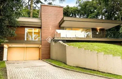 Casa em condomínio fechado com 3 quartos à venda na dos papagaios, 604, centro, canela, 345 m2 por r$ 3.000.000