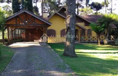 Casa em condomínio fechado com 4 quartos à venda na olimpio trombini, 115, jardim dos pinheiros i, canela, 300 m2 por r$ 2.130.000