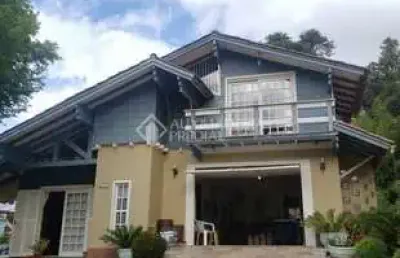 Casa em condomínio fechado com 5 quartos à venda na alameda saint moritz, 177, centro, canela, 240 m2 por r$ 1.550.000