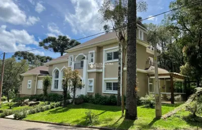 Casa em condomínio fechado com 4 quartos à venda na jose pedro piva, 8800, bosque sinoserra, canela, 400 m2 por r$ 4.250.000
