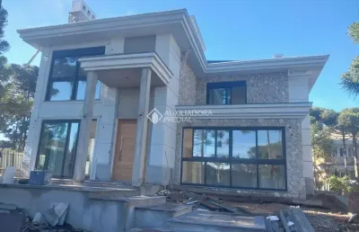 Casa em condomínio fechado com 5 quartos à venda na rs 235, km 32, 32, aspen mountain, gramado, 371 m2 por r$ 6.900.000