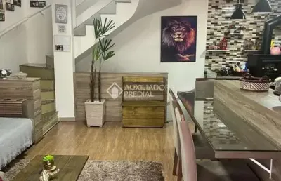 Casa em condomínio fechado com 2 quartos à venda na torino, 227, mato queimado, gramado, 80 m2 por r$ 695.000