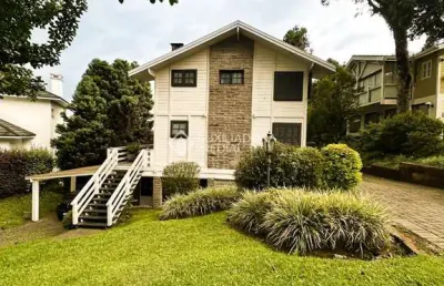 Casa em condomínio fechado com 3 quartos à venda na geneve, 120, centro, gramado, 250 m2 por r$ 2.000.000