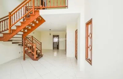 Casa em condomínio fechado com 3 quartos à venda na avenida vicente monteggia, 1020, cavalhada, porto alegre, 160 m2 por r$ 550.000