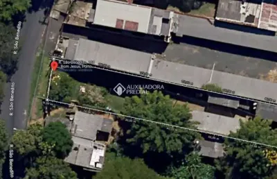 Terreno em condomínio fechado à venda na rua são benedito, 138, bom jesus, porto alegre, 590 m2 por r$ 450.000