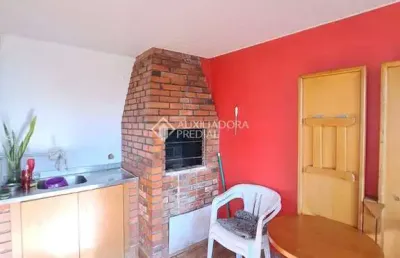 Cobertura com 2 quartos à venda na travessa viamão, 139, medianeira, porto alegre, 124 m2 por r$ 340.000