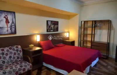 Apartamento com 1 quarto à venda na rua general andrade neves, 150, centro histórico, porto alegre, 27 m2 por r$ 215.000