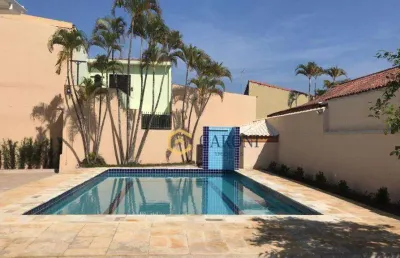 Sobrado com 4 dormitórios à venda, 500 m² - solemar - praia grande/sp