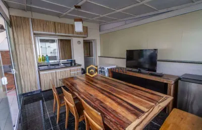 Cobertura com 2 dormitórios à venda, 122 m² por r$ 1.800.000,00 - bela aliança - são paulo/sp