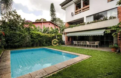 Venda de magnifica casa sobrado no alto de pinheiros sp com 4 suítes e piscina