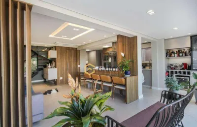 Cobertura a venda - duplex com 3 suítes, 3 vagas de garagem-lazer completo