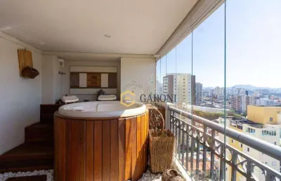Vila romana - apartamento com 4 quartos/suítes(s), e 6 vaga(s) de garagem, para venda