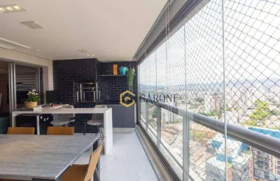 Apartamento com varanda gourmet e vista livre com  2 dormitórios à venda, 93 m² - alto da lapa - são paulo/sp