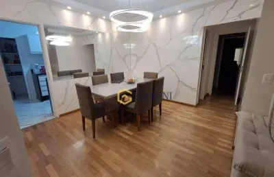Apartamento com 3 dormitórios à venda, 105 m² - perdizes - são paulo/sp