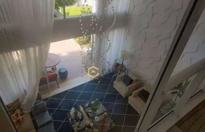 Casa/sobrado com 5 dormitórios à venda, 421 m², areias do mar casado, balneário praia do pernambuco - guarujá/sp