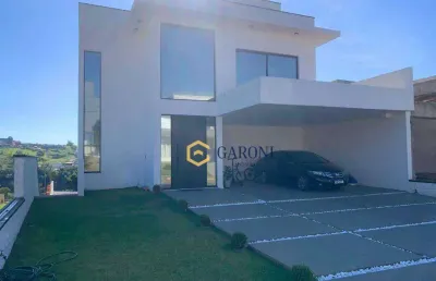 Casa seminova e moderna (fase final de acabamentos finos) à venda/permuta – condomínio fechado em itatiba/sp