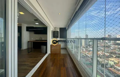 Lindo studio com 41 metros para locação ou venda no condomínio audace, avenida imperatriz leopoldina