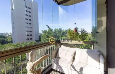 Venda de apartamento com 216m² 4 quartos 3 vagas alto de pinheiros sp