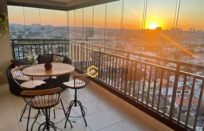 Apartamento 3 quartos, sendo 1 suíte à venda, 128 m² por r$ 1.700.000 - jardim são caetano - são caetano do sul/sp
