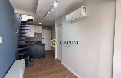 Apartamento duplex com 1 dormitório à venda, 59 m² - morumbi - são paulo/sp