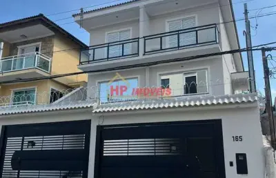 Sobrado novo para venda em osasco, bela vista. 03 suítes, 04 vagas.