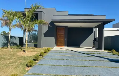Casa a venda em condomínio fechado ninho verde i eco residence - porangaba- sp
