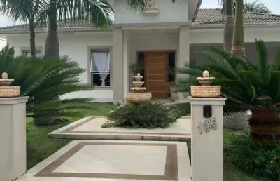 Casa de alto padrão com sauna e piscina à venda em tatuí - sp
