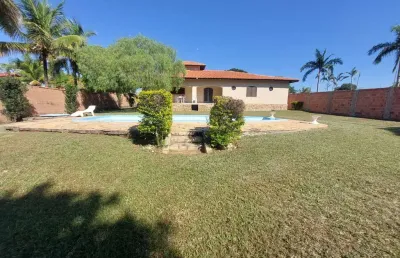 Chácara exclusiva com 366m², 04 dormitórios - bairro flamboyant, boituva/sp