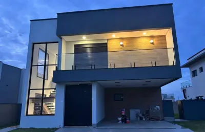Sobrado alto padrão à venda em condomínio fechado – cesário lange/sp